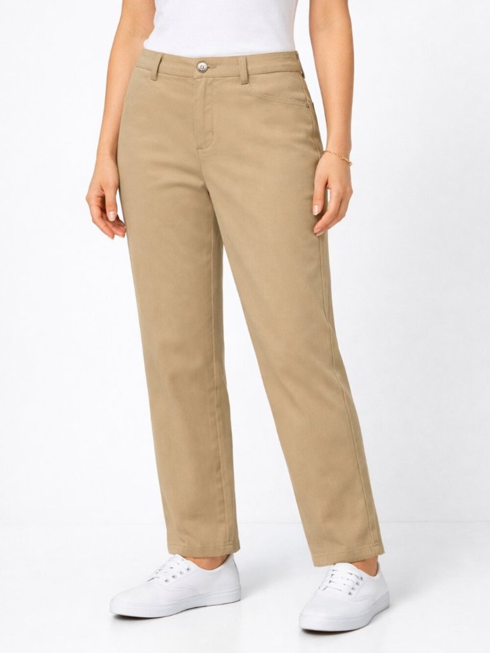 Women Lee Straight Leg Khaki Pants, EUC, Size 6 SP